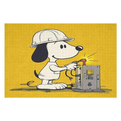 1000-teiliges Kunstpuzzle Für Erwachsene Mit Schwieriger Herausforderung Dalmatian Puzzle 1000 PCS 50 * 70cm von GDFWB