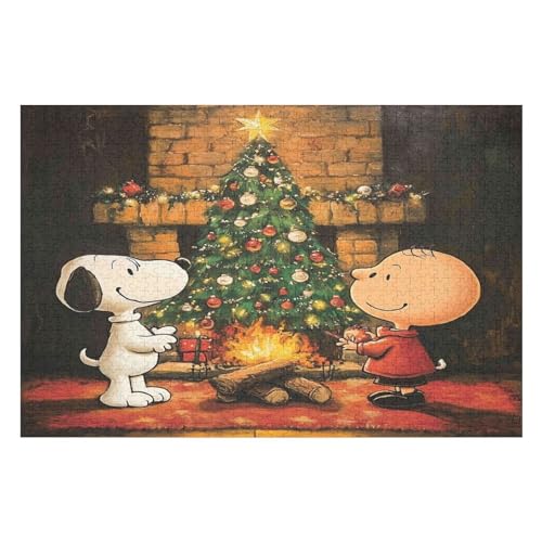 1000-teiliges Kunstpuzzle Für Erwachsene Mit Schwieriger Herausforderung Dalmatian Puzzle 1000 PCS 50 * 70cm von GDFWB