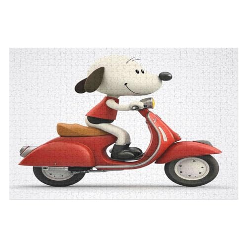 1000-teiliges Kunstpuzzle Für Erwachsene Mit Schwieriger Herausforderung Dalmatian Puzzle 1000 PCS 50 * 70cm von GDFWB