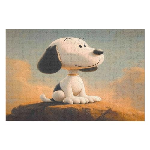 1000-teiliges Kunstpuzzle Für Erwachsene Mit Schwieriger Herausforderung Dalmatian Puzzle 1000 PCS 50 * 70cm von GDFWB
