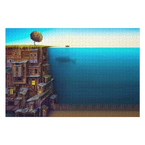 1000-teiliges Puzzle Für Erwachsene Anspruchsvolles Spiel Puzzle Mit Buchstaben Auf Der Rückseite Castle Scenery17 38x52cm Vhj392 1000-teiliges Puzzle Für Erwachsene Anspruchsvolles Spiel Puzzle Mit Buchstaben Auf Der Rückseite Castle Scenery17 38x52cm Vhj392 von GDFWB