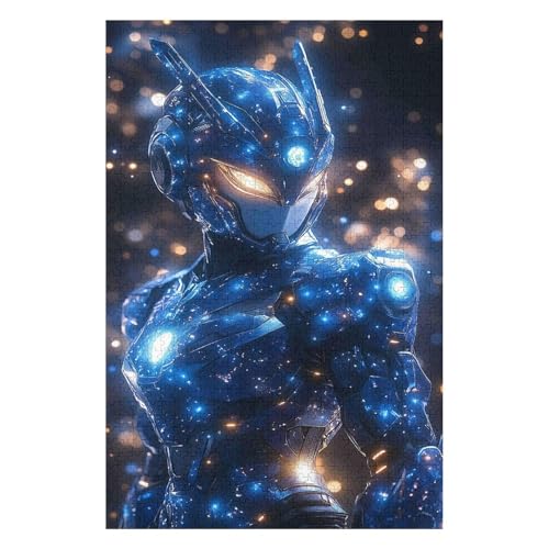 1000-teiliges Puzzle Für Erwachsene Anspruchsvolles Spiel Puzzle Mit Buchstaben Auf Der Rückseite MechWarrior17Z269c50x70cm von GDFWB