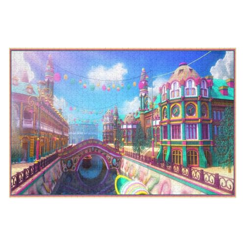 1000-teiliges Puzzle PappEntspannungsGehirnübungs Castle Scenery Tolles Geschenk Für Kinder Und Erwachsene35 50x70cm Vhj412 1000-teiliges Puzzle PappEntspannungsGehirnübungs Castle Scenery Tolles Geschenk Für Kinder Und Erwachsene35 50x70cm Vhj412 von GDFWB