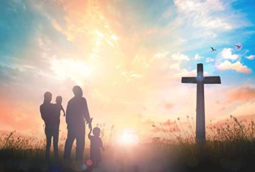 1500-teiliges Puzzle für Erwachsene, Kreuz, christliches Lernspiel für Kinder und Familien, Heimdekoration, Geschenk,57x87cm von GDFWB