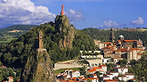 2000 Piece Jigsaw for Adult Kid Haute Loire Challenging Jigsaw Games for Adults,Recommended for Adults and Children to Interact,DIY Game Gift70x100cm Gi194 von GDFWB