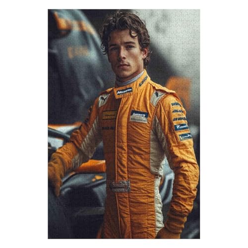 2000-teiliges Kunstpuzzle Für Erwachsene Mit Schwieriger Herausforderung Lando Norris11Z351c70x100cm von GDFWB