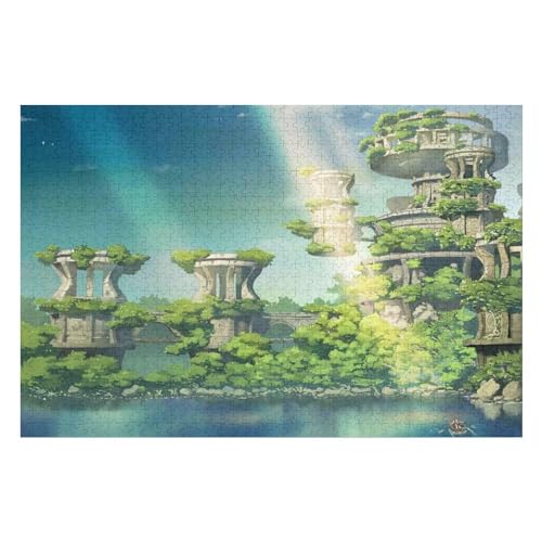 2000-teiliges Puzzle Castle Scenery Dekorationen Puzzlegröße2 70x100cm Vhj488 von GDFWB