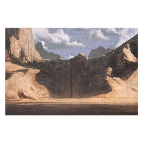 2000-teiliges Puzzle Für Erwachsene, Castle Scenery Anspruchsvolle Rätsel, Kombinierbar, Perfektes Spielzeug, Geschenke10 70x100cm Vhj445 von GDFWB