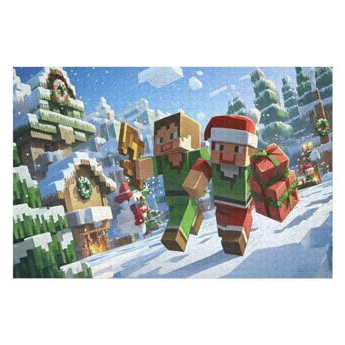 2000-teiliges Puzzle Für Erwachsene, Christmas Game Box Die Lebendigen Details Sind Herausfordernd Und Jedes Teil, Perfekt Für Puzzle-Liebhaber Macht 2000 PCS-70 * 100cm von GDFWB