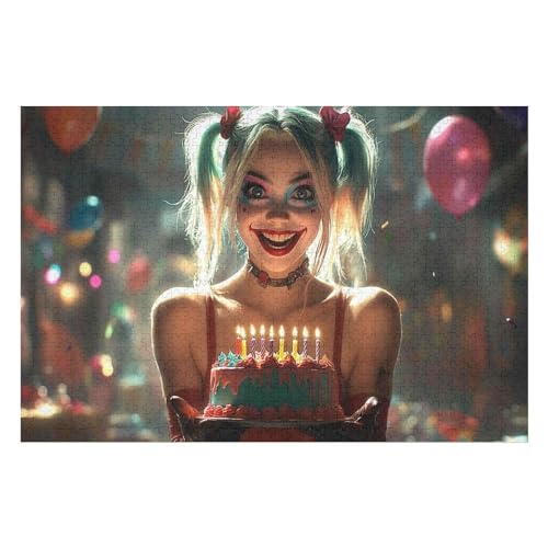 2000-teiliges Puzzle Für Erwachsene, Joker Movie Anspruchsvolle Rätsel, Kombinierbar, Perfektes Spielzeug, Geschenke10 70x100cmMbT463 von GDFWB