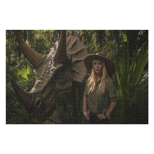 2000-teiliges Puzzle Für Erwachsene Anspruchsvolles Spiel Puzzle Mit Buchstaben Auf Der Rückseite Jurassic World17 70x100cmMbT450 von GDFWB