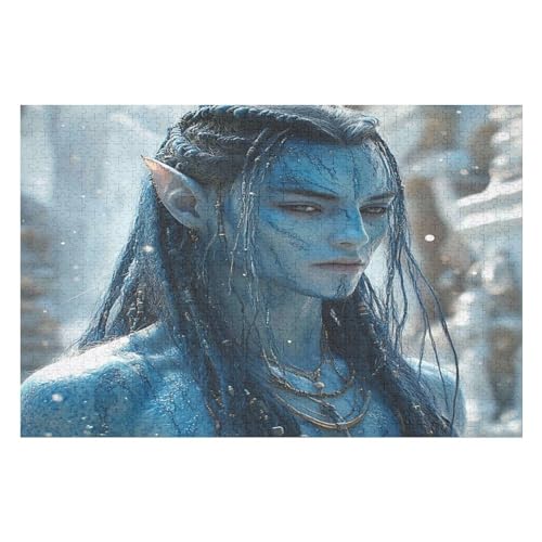 2000-teiliges Puzzle Für Erwachsene Anspruchsvolles Spiel Puzzle Mit Buchstaben Auf Der Rückseite Movie Characters17 70x100cmMbT038 von GDFWB