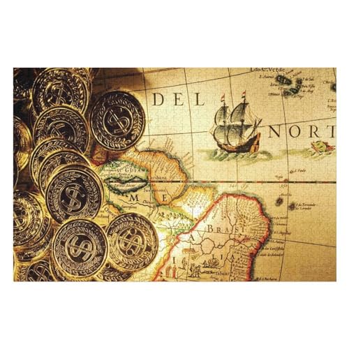 2000-teiliges Puzzle Für Erwachsene Anspruchsvolles Spiel Puzzle Mit Buchstaben Auf Der Rückseite World Map17 70x100cm Vhj011 von GDFWB