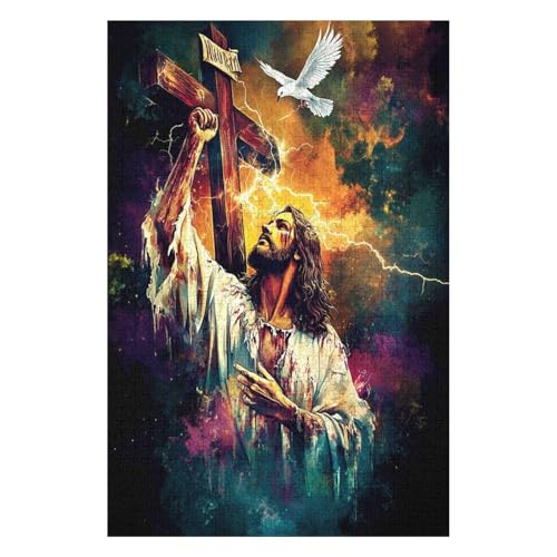 2000-teiliges Puzzle Für Erwachsene Jesus Christ Einzigartige Weihnachtsgeburtstagsgeschenke Für Kinder Und Jugendliche Geschenke Für Männer Zuhause Dekorationen23Z374c70x100cm 2000-teiliges Puzzle Für Erwachsene Jesus Christ Einzigartige Weihnachtsgeburtstagsgeschenke Für Kinder Und Jugendliche Geschenke Für Männer Zuhause Dekorationen23Z374c70x100cm von GDFWB