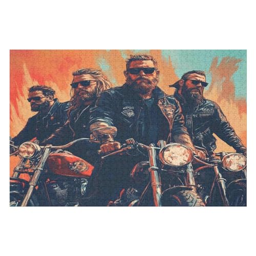 2000-teiliges Puzzle PappEntspannungsGehirnübungs Motorcycle Gang Tolles Geschenk Für Kinder Und Erwachsene35 70x100cmMbT288 2000-teiliges Puzzle PappEntspannungsGehirnübungs Motorcycle Gang Tolles Geschenk Für Kinder Und Erwachsene35 70x100cmMbT288 von GDFWB