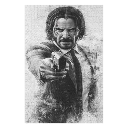 2000-teiliges PuzzleTarasov Action Film Serie Poster -DIY-Modellbausatz Für Erwachsene Und Jugendliche Ideales Weihnachts- Und Neujahrsgeschenk6Z134c70x100cm von GDFWB