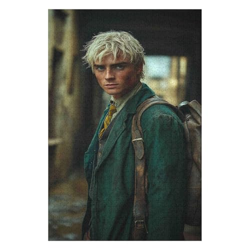 Actor Tom Felton 2000-teiliges Hochwertiges Puzzle Für Erwachsene Intensive Farben Und HD-Druck EIN Spielzeug Für Puzzles Liebhaber32Z487c70x100cm von GDFWB