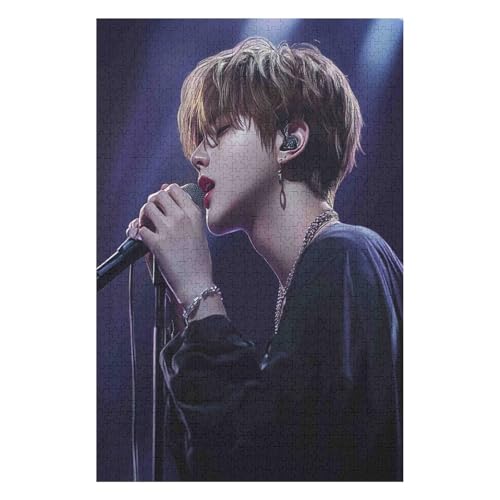 BTS Group 2000-teiliges Hochwertiges Puzzle Für Erwachsene Intensive Farben Und HD-Druck EIN Spielzeug Für Puzzles Liebhaber32Z475c70x100cm von GDFWB