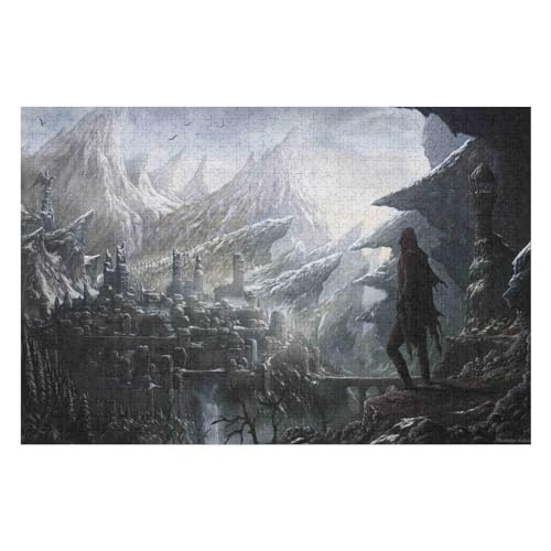 Castle Scenery 2000-teiliges Hochwertiges Puzzle Für Erwachsene Intensive Farben Und HD-Druck EIN Spielzeug Für Puzzles Liebhaber32 70x100cm Vhj199 von GDFWB