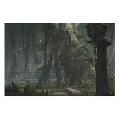 Castle Scenery 2000-teiliges Puzzle Für Erwachsene Recycelbare Materialien Geeignet Für Familien- Und Teambuilding-Spiele Geschenke Für Freunde Und Familie34 70x100cm Vhj453 von GDFWB