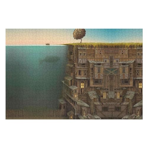 Castle Scenery Puzzle Lustige Aktivität Für Die Ganze Familie Langlebiger Karton2000 Teile19 70x100cm Vhj363 von GDFWB