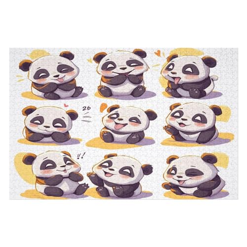 Cute Animals Kunststil-Puzzle, Umweltfreundlich, 1000 Teile, Satinierte Oberfläche, Lustige Puzzle-Herausforderung Für Erwachsene Und Familien 1000 PCS-26 * 38cm Cute Animals Kunststil-Puzzle, Umweltfreundlich, 1000 Teile, Satinierte Oberfläche, Lustige Puzzle-Herausforderung Für Erwachsene Und Familien 1000 PCS-26 * 38cm von GDFWB