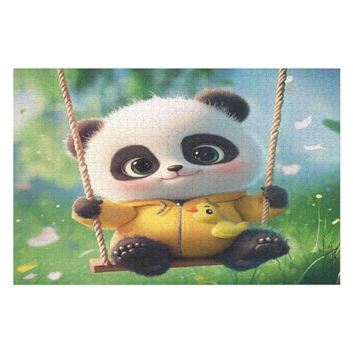 Cute Animals Kunststil-Puzzle, Umweltfreundlich, 2000 Teile, Satinierte Oberfläche, Lustige Puzzle-Herausforderung Für Erwachsene Und Familien 2000 PCS70*100cm von GDFWB