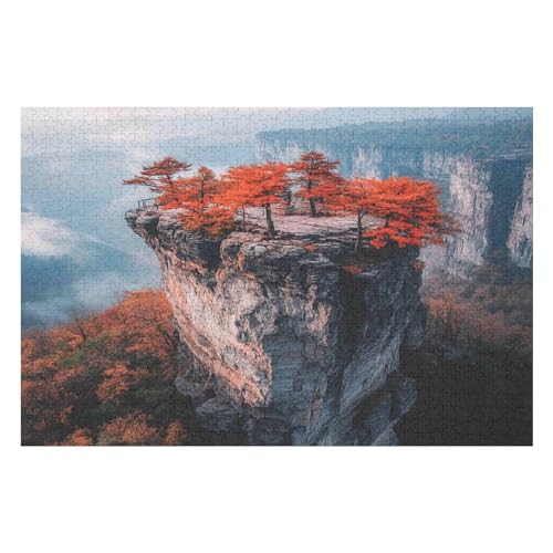 Erwachsenenpuzzle, 1000 Teile, Autumn Scene Kunsträtsel, Gemälde, Anspruchsvolle Rätsel 1000 PCS-50 * 75cm Erwachsenenpuzzle, 1000 Teile, Autumn Scene Kunsträtsel, Gemälde, Anspruchsvolle Rätsel 1000 PCS-50 * 75cm von GDFWB
