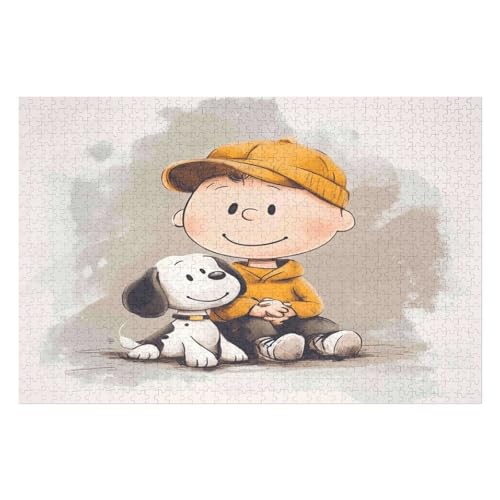 Erwachsenenpuzzle, 1000 Teile, Dalmatian Kunsträtsel, Gemälde, Anspruchsvolle Rätsel 1000 PCS 50 * 70cm von GDFWB