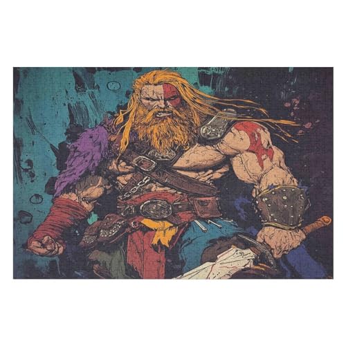 Erwachsenenpuzzle, 1000 Teile, Hunter Kunsträtsel, Gemälde, Anspruchsvolle Rätsel 1000 PCS 26 * 38cm Erwachsenenpuzzle, 1000 Teile, Hunter Kunsträtsel, Gemälde, Anspruchsvolle Rätsel 1000 PCS 26 * 38cm von GDFWB