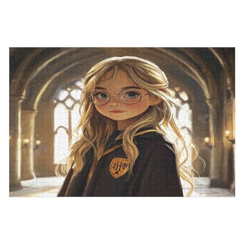 Erwachsenenpuzzle 1000 Teile Luna Lovegood Kunsträtsel Gemälde Anspruchsvolle Rätsel13 50x70cmMbT389 von GDFWB