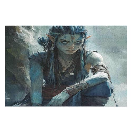 Erwachsenenpuzzle 2000 Teile Movie Characters Kunsträtsel Gemälde Anspruchsvolle Rätsel13 70x100cmMbT020 von GDFWB