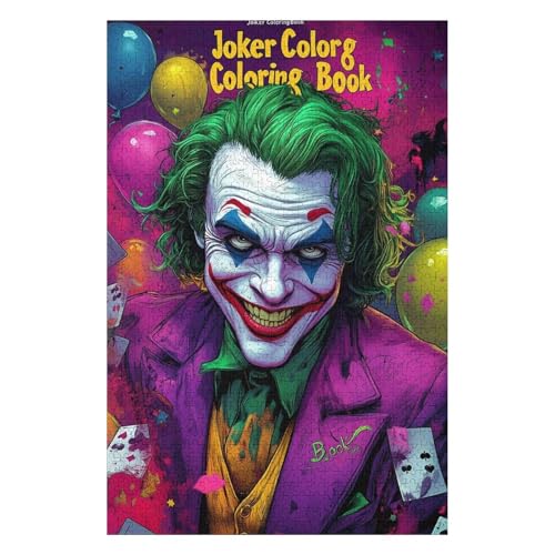 Erwachsenenpuzzle 2000 Teile Pieces Villain Smoking Joker Kunsträtsel Gemälde Anspruchsvolle Rätsel13Z220c70x100cm Erwachsenenpuzzle 2000 Teile Pieces Villain Smoking Joker Kunsträtsel Gemälde Anspruchsvolle Rätsel13Z220c70x100cm von GDFWB