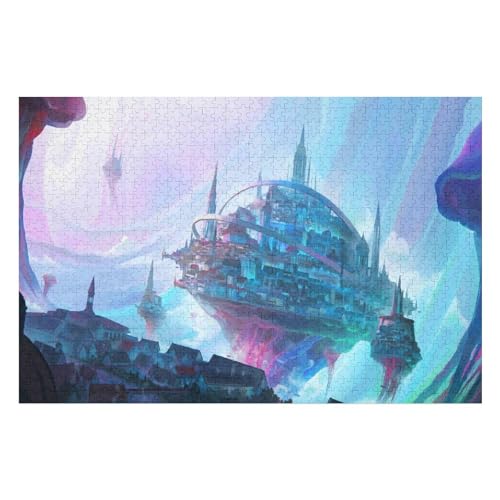 Farbpuzzles Für Erwachsene Ab 1000 Teilen Castle Scenery Als Einzigartige Geschenke Für Die Inneneinrichtung26 26x38cm Vhj154 von GDFWB