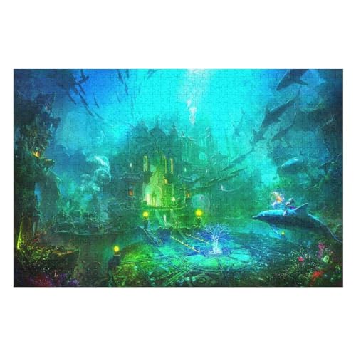 Farbpuzzles Für Erwachsene Ab 1000 Teilen Castle Scenery Als Einzigartige Geschenke Für Die Inneneinrichtung26 26x38cm Vhj305 von GDFWB