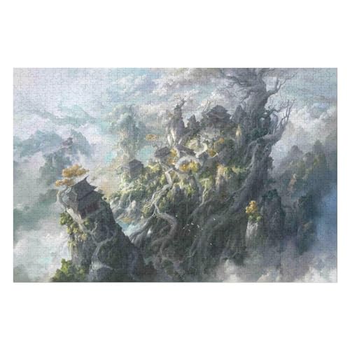 Farbpuzzles Für Erwachsene Ab 1000 Teilen Castle Scenery Als Einzigartige Geschenke Für Die Inneneinrichtung26 50x70cm Vhj500 von GDFWB