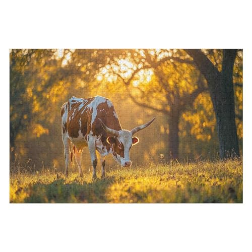 Farbpuzzles Für Erwachsene Ab 2000 Teilen, Dairy Cow Puzzles Als Einzigartige Geschenke Für Die Inneneinrichtung 2000 PCS70*100cm von GDFWB