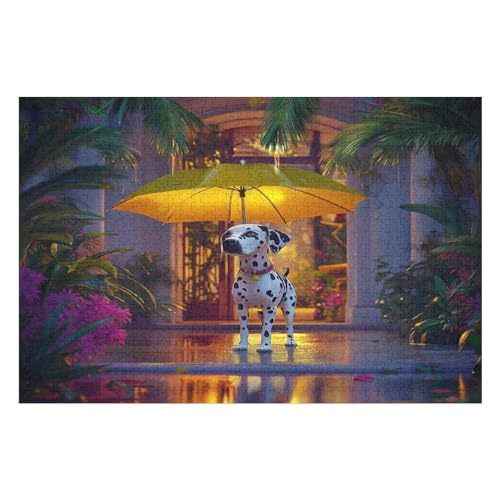 Farbpuzzles Für Erwachsene Ab 2000 Teilen, Dalmatian Puzzles Als Einzigartige Geschenke Für Die Inneneinrichtung 2000 PCS 70 * 100cm von GDFWB
