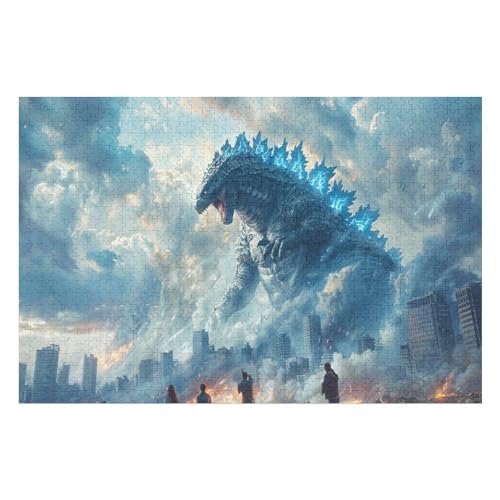 Farbpuzzles Für Erwachsene Ab 2000 Teilen, Monsters Puzzles Als Einzigartige Geschenke Für Die Inneneinrichtung 2000 PCS70*100cm von GDFWB