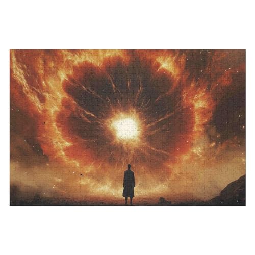 Farbpuzzles Für Erwachsene Ab 2000 Teilen, Movie Poster Puzzles Als Einzigartige Geschenke Für Die Inneneinrichtung 2000 PCS 70 * 100cm von GDFWB