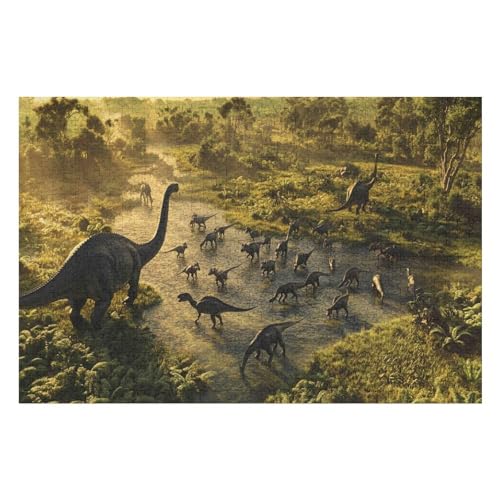 Farbpuzzles Für Erwachsene Ab 2000 Teilen Jurassic World Als Einzigartige Geschenke Für Die Inneneinrichtung26 70x100cmMbT419 von GDFWB