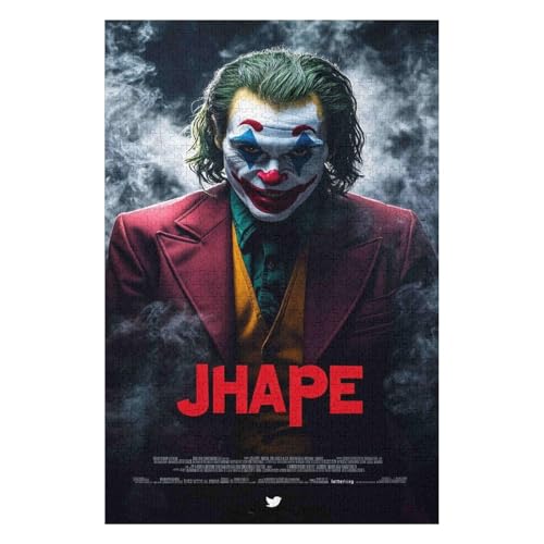 Farbpuzzles Für Erwachsene Ab 2000 Teilen Pieces Villain Smoking Joker Als Einzigartige Geschenke Für Die Inneneinrichtung26Z185c70x100cm von GDFWB