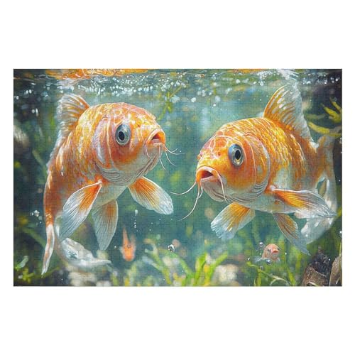Fish Puzzle, Lustige Aktivität Für Die Ganze Familie, Langlebiger Karton, 1000 Teile, 1000 PCS-50 * 75cm Fish Puzzle, Lustige Aktivität Für Die Ganze Familie, Langlebiger Karton, 1000 Teile, 1000 PCS-50 * 75cm von GDFWB
