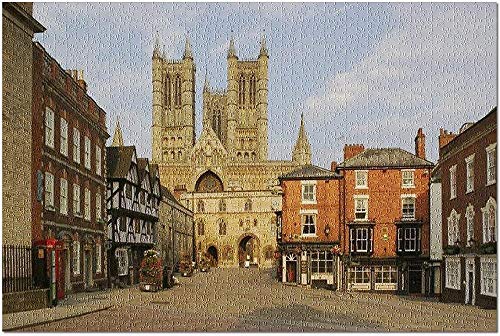 Jigsaw Puzzles 2000 Piece for Adults, Lincoln, England - Historic City & Cathedral Jigsaw Puzzle, Art Wall Hanging Home Decor Puzzles70x100cm Gi174 Jigsaw Puzzles 2000 Piece for Adults, Lincoln, England - Historic City & Cathedral Jigsaw Puzzle, Art Wall Hanging Home Decor Puzzles70x100cm Gi174 von GDFWB