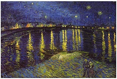 Jigsaw Puzzles Puzzle 1000 Pieces, Famous Abstract Colopuzzle Christmas Birthday Gift Kids Gift Toy 38x52cm Gi290 von GDFWB