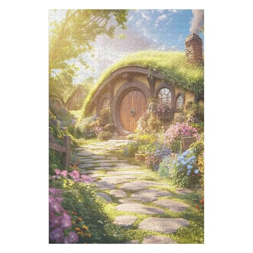 Lord of The Rings 2000-teiliges Puzzle Für Erwachsene Recycelbare Materialien Geeignet Für Familien- Und Teambuilding-Spiele Geschenke Für Freunde Und Familie34Z286c70x100cm von GDFWB