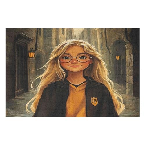 Luna Lovegood Kunststil Puzzle Umweltfreundlich 2000 Teile Satinierte Oberfläche Lustige Herausforderung Für Erwachsene Und Familien30 70x100cmMbT390 von GDFWB