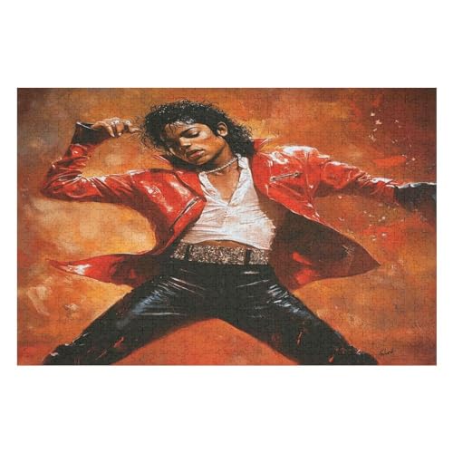 M J Rock Singer Puzzles Für Erwachsene Kinder - Familienspaß 2000pian Puzzles Für Erwachsene Teenager DIY Home Entertainment Spielzeug 2000 PCS M J Rock Singer Puzzles Für Erwachsene Kinder - Familienspaß 2000pian Puzzles Für Erwachsene Teenager DIY Home Entertainment Spielzeug 2000 PCS von GDFWB