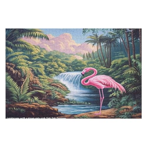 Papierpuzzles Für Erwachsene Flamingo 1000-teiliges Puzzle-Familien-Herausforderungsspiel Für Erwachsene 1000 PCS 38 * 52cm Papierpuzzles Für Erwachsene Flamingo 1000-teiliges Puzzle-Familien-Herausforderungsspiel Für Erwachsene 1000 PCS 38 * 52cm von GDFWB