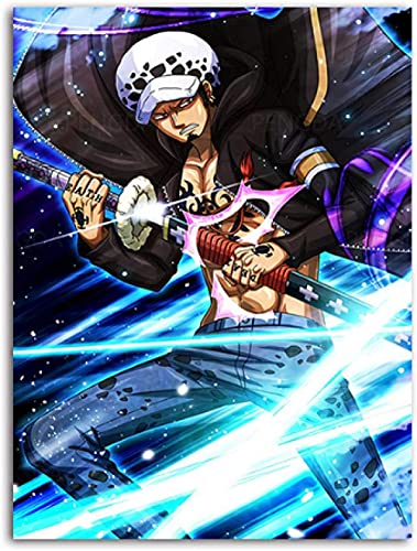 Puzzle 1000 Teile One Piece Hauptfiguren Poster Japan Anime Für Erwachsene Spiele Lernspielzeug38x52cm von GDFWB